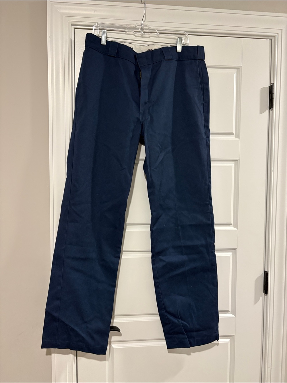 Dickies Men's Navy Straight Work Chinos